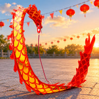 Dragon Dance Prop Scale Pattern Festival Item for Performance, Children