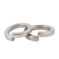 Stainless Steel Split Lock Washers for Industrial and Construction Applications
