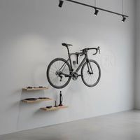 Space Saving Wall Mounted Bike Repair Stand Heavy Duty Wall Mount Bike Clamp Easy Installation for Cyclists, Workshop, Garage