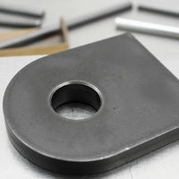 Welded Swing Arm Lug Weldable Control Arm Bracket Heavy-Duty  Mounting Tab for DIY Builders, Custom Build