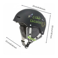 Children's Ski Helmet Impact Resistant Kids Snowboard Helmet Shock-Absorbing for Children, Girls, Skiing, Snowboarding