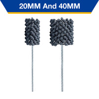 跨境新品20mm/40mm球头抛光刷 阀体内孔去毛刺 衍磨工具刷 圆形管