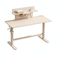 pale Writing Desk with Hutch full furniture ensemble Writing Table with Hutch for Students