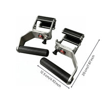 Lockable Pull-down Handle Stainless Steel Fitness Equipment Brushed Metal