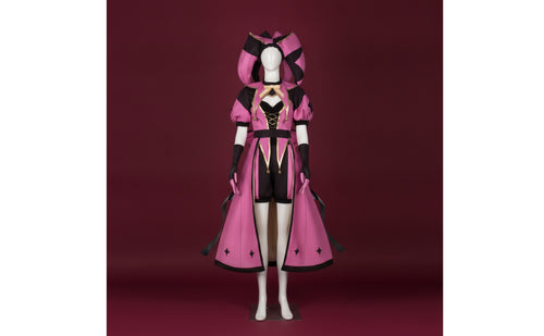 Theatrical Pierrot Costume Layered Harlequin Costume Color-Block Outfit Adult for Cosplayers, Performers, Stage Performance, Themed Parties, Photo Shoots