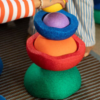 Mini Stepping Stones EPP Macaron Rainbow Balance Toy for Kids