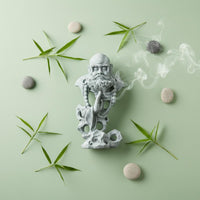 Bodhidharma Statue Miniature Zen Aquatic Aquarium Decoration Indoor and Outdoor
