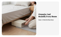 Stackable Pull-extendable Drawer Large Capacity Household Storage sturdy for Under Bed