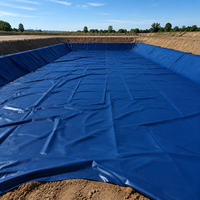 HDPE Geomembrane for Pond and Water Body, Black, 1.0 mm