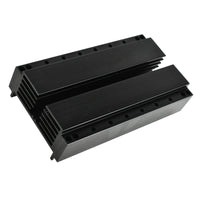 Aluminum Heatsink for Amplifier, CNC Machined Electronic Heat Sink Profile