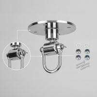 Boxing Reaction Ball Mount Swivel Hanger Pre-Drilled Swivel Hook with Overhead Mount for Pugilists