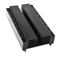 Aluminum Heatsink for Amplifier, CNC Machined Electronic Heat Sink Profile