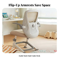Adjustable Student Chair Ergonomic Design Study Seat Stable Base for Children