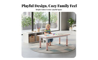 Adjustable Height Study Table and Chair Set Easy to Clean Height Adjustable Young Child Table Set Child Design children's Study Desk and Chair