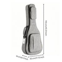 Guitar Gig Neck  Support Guitar Bag Backpack Gray Heather