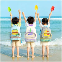 Children's Swimming Backpack with Wet-Dry Separation and Waterproof Storage for Beach