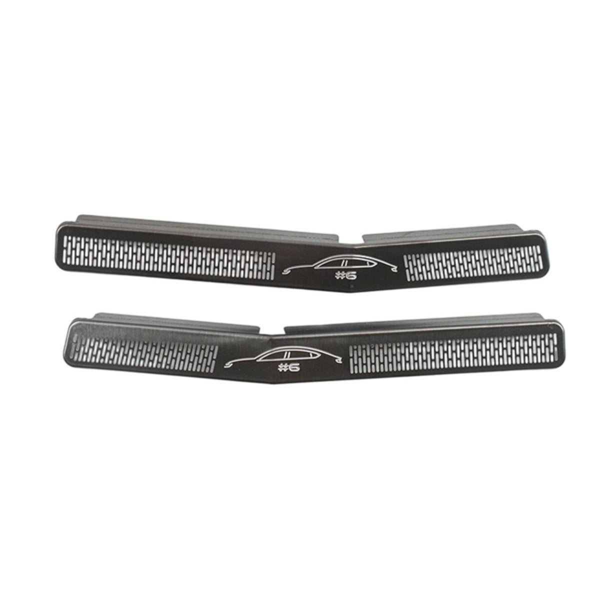 Perforated Under-Seat Speaker Cover Slim Car Speaker Cover with Grille Hochwertig Autolautsprecher Stilvoll