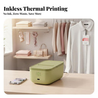 Portable Thermal Label Printer Rechargeable Battery Portable Thermal Label