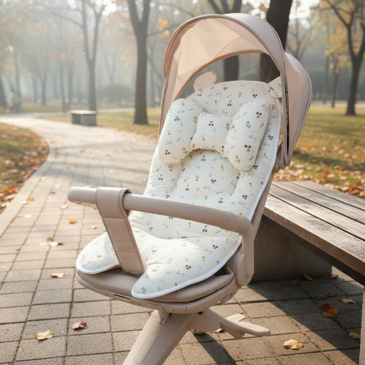 All-Season Baby Stroller Cushion Thickened Padding Universal Stroller Insert Soft & Comfortable for Babies, Kids, Strollers, Travel, Outdoor