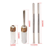 Cycle Thread Stainless Steel Cycle Bottom Bracket Set Double Handle Bottom Bracket Thread Repair Tool for Bike Mechanics, Professionals