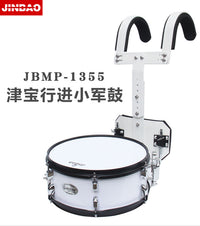 正品津宝木腔小军鼓JBMP1355队鼓管乐队乐器13英寸行进背架小军鼓