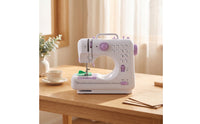 Portable Stitching Device with Handle Compact Portable Mini Stitching Device Electric Appliance for Beginners, Students, Apartments, Dorm Rooms