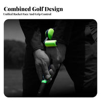 Develops Muscle Memory 2 in 1 Swing Training Aid Portable Golf Swing Training Aid Long-Lasting for Beginners, Driving Range