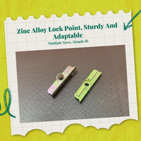 Casement Pane Lock, Resin Steel Sash Lock, Security Replacement, Effortless function, Easy Installation, Home DIY Accessory