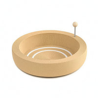 Scratch-Resistant Cat Scratching Bed Low-Shedding Cat Scratcher Bed Hard-Wearing Sturdy for Kittens, Living Room