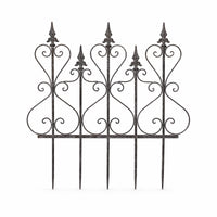 Plant Support Metal Garden Fence Panels Garden Fence Panel Expandable for Yard