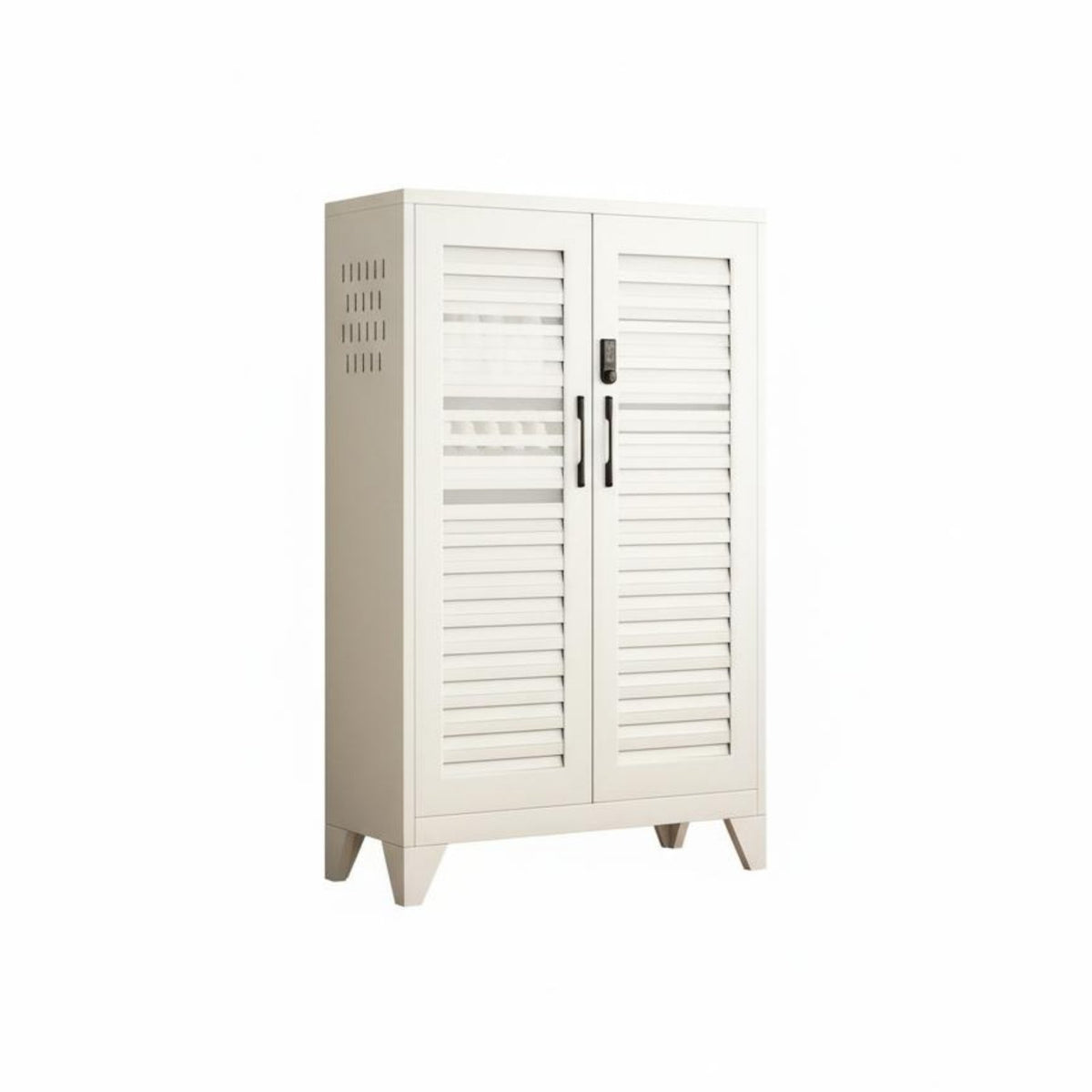 Entryway Shoe Storage Cabinet Large Capacity Freestanding Multi-Layer Shoe Rack Sturdy and Stable Home Furniture for Families, Adults, Hallway, Closet