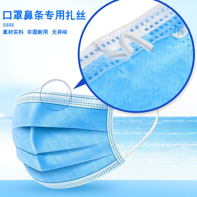 Galvanized Iron Wire Twist Ties for Gardening, PVC Coated, 0.45mm-1.5mm Diameter, Black/White