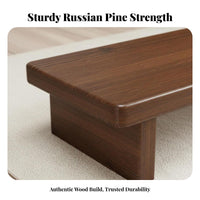 Wooden Step Stool dense Wood Low Wooden Stool Height-elevationing for Kitchen, Kids