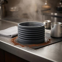 Ribbed Hopper Cleaner Dark Gray Expandable Hopper Cleaner Cylindrical