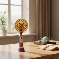 Mini Handheld Fan Compact Rechargeable Mini Fan 3 Speed Adjustable for Dorm Room