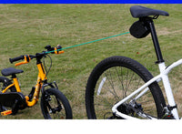 Rrskit Mountain Bike Road Bike Trailer Towing Rope Child Towing System, Retractable Lightweight Portable