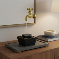 Floating Teapot Fountain USB Powered House Decoration for Office