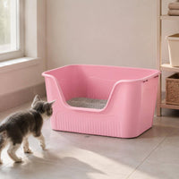 Extra Large Litter Tray Plastic Pet Supplies Easy to Clean