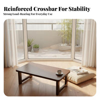 Foldable Floor Table Minimalist Design Foldable Floor Desk Space-Saving Lightweight for Students, Adults
