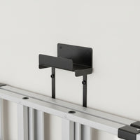 Heavy-Duty Ladder Hook Sturdy Ladder Bracket Long-Lasting Wall Hanger Powder Coated for Workshop