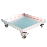 Plant Tray with Wheels Leakproof Hardware Rust-Resistant for Gardeners