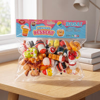 24 Pieces Stress-Relief Food Squishy Toy Squeezable Slow-Rising Squishy Toy Soft Slow-Rising Squishies Cute for Children, Party Favors, Classroom Rewards, Gift Bags