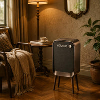 High Leg Trash Bin Matte Stainless Steel Finish Automatic Trash in the Area Saving Wastebasket