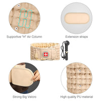 Inflatable Lumbar Support Belt with Air Pump