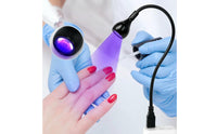 Clip on Nail Lamp Multi-Use USB Flash Cure Lamp for Manicurists