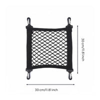Motorcycle Cargo Net Stretch Secure Gears Bungee Net with Hooks for Motorbike Cycling Accessory Bike Basket Luggage Rack