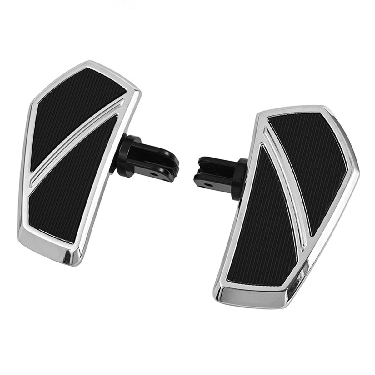 Motorcyclist Foot Pegs Front Foot Peg Hardware Kit Universal Motorcycle Footrests for Commuting
