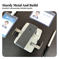 Access Card Slot Punch Lightweight Access Card Puncher Portable Identification Hole Puncher for Crafting, Events