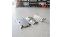 5 Pieces Rc Car Chassis Armor Guard Brushed Metal Chassis Guard Skid Plate Easy to Install Plates for Hobbyists