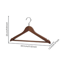 Wood Hanger Wood Clothes Hanger Non-Slip Shoulders Clothing Storage for Hotel, Wardrobe